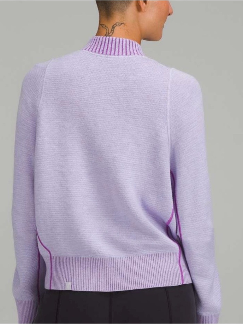 Lululemon Reversible Double knit Sweater Sz 8 - Picture 2 of 8